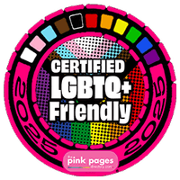 2025 Certified LGBTQ+ Friendly - The Pink Pages Directory
